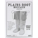 Patrons pour bottes mocassins en cuir Tandy Leather, livret avec modèles pour fabriquer des chaussures en cuir.