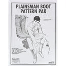Patrons pour bottes Plainsman en cuir Tandy Leather, illustrés, pour confectionner des bottes en cuir authentique.