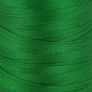 Bobine de fil polyester GRAL N°30 vert moyen de 1000m, marque Coats, pour mercerie et couture.