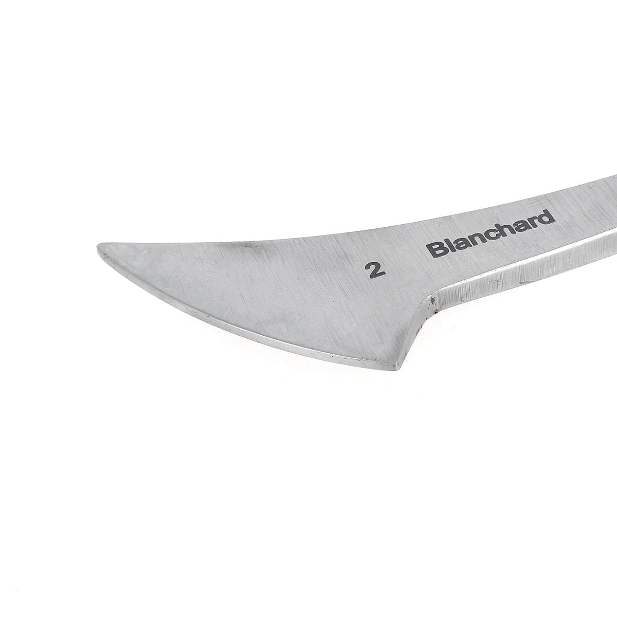Fer à filet de maroquinier n°2 sans manche de Vergez Blanchard, outil de maroquinerie pour travailler le cuir.