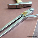Compas 1/4 de cercle Vergez Blanchard, outil de 170 mm pour dessin précis, en acier robuste.