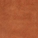 Pièce de croûte de cuir de veau velours DOLCE en marron roux, texture douce et souple, pour création d'accessoire de mode.