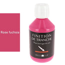 Finition de tranche mate Deco Cuir rose fuchsia, teintures et peintures pour finition élégante de meubles en cuir.