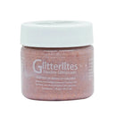 Peinture pour cuir Angelus Glitterlites Penny copper / Paillettes Cuivre