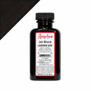 Teinture pour cuir Angelus Leather Dye 90ml couleur jet noir, liquide pour recoloration et restauration du cuir.