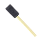 Pinceau en mousse de 25mm pour teintures et peintures, utilisé pour appliquer des couleurs en arts créatifs.