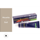 Crème rénovatrice recolorante Saphir Mouette pour l'entretien du cuir, 25 ml, application pour restaurer la couleur et la brillance.