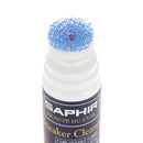 Nettoyant pour chaussures Sneaker Cleaner Saphir, 75ml, pour l'entretien des sneakers en cuir, visible dans la bouteille.