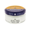 Crème Saphir Surfine pour cuir blanc de 50 ml, soin d'entretien du cuir avec texture douce et finition élégante.