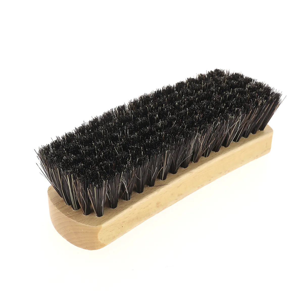 Brosse à reluire pour lustrer le cuir -poils naturels de sanglier 