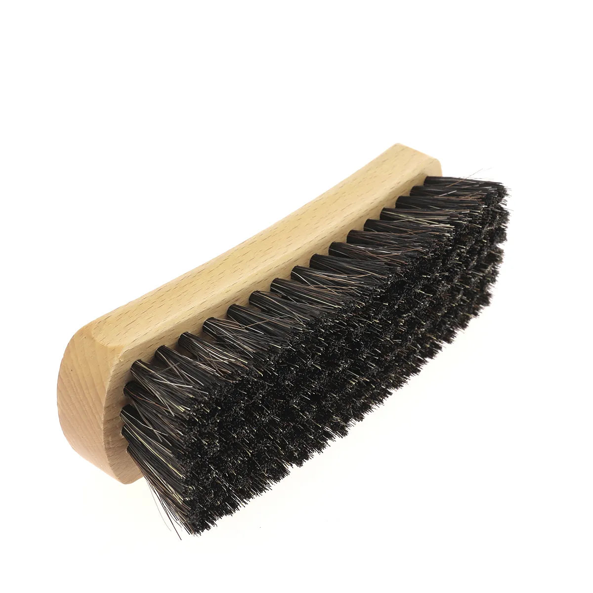 Brosse à reluire le cuir en poils naturels de sanglier 