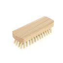 brosse pour entretien des cuirs velours, nubuck et daim, avec poils naturels et en laiton