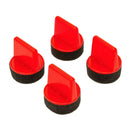 Lot de 4 tampons applicateurs en mousse Angelus pour teinture cuir, cirage chaussures et nettoyants