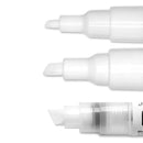 Marqueur rechargeable Angelus pointe interchangeable ronde et biseautée pour peinture ou teinture pour cuir 