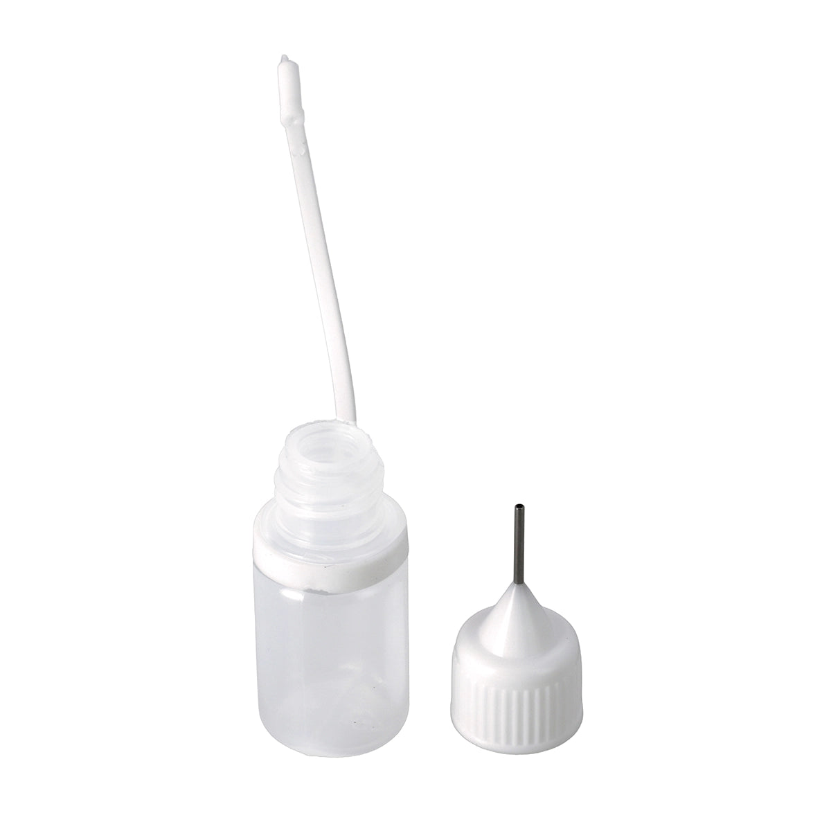 Flacon plastique pour application de la teinture du cuir avec embout de précision