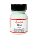 Peinture cuir Angelus mint pour personnaliser baskets, sneakers, ceintures, portemonnaies, sacs...