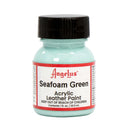 Peinture cuir Angelus seafoam green pour personnaliser baskets, sneakers, ceintures, portemonnaies, sacs...