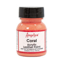 Peinture cuir Angelus CORAIL pour personnaliser baskets, sneakers, ceintures, portemonnaies, sacs...