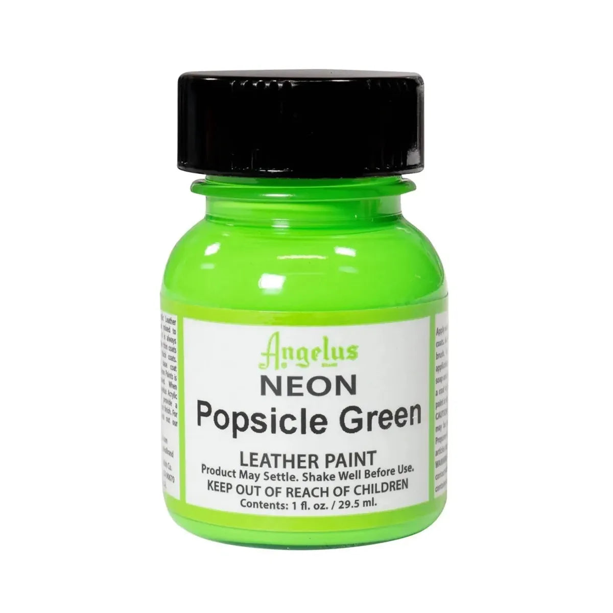 Peinture cuir Angelus Neon vert fluo : Popsicle green