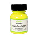Peinture cuir Angelus Neon jaune fluo : Tropic sun yellow