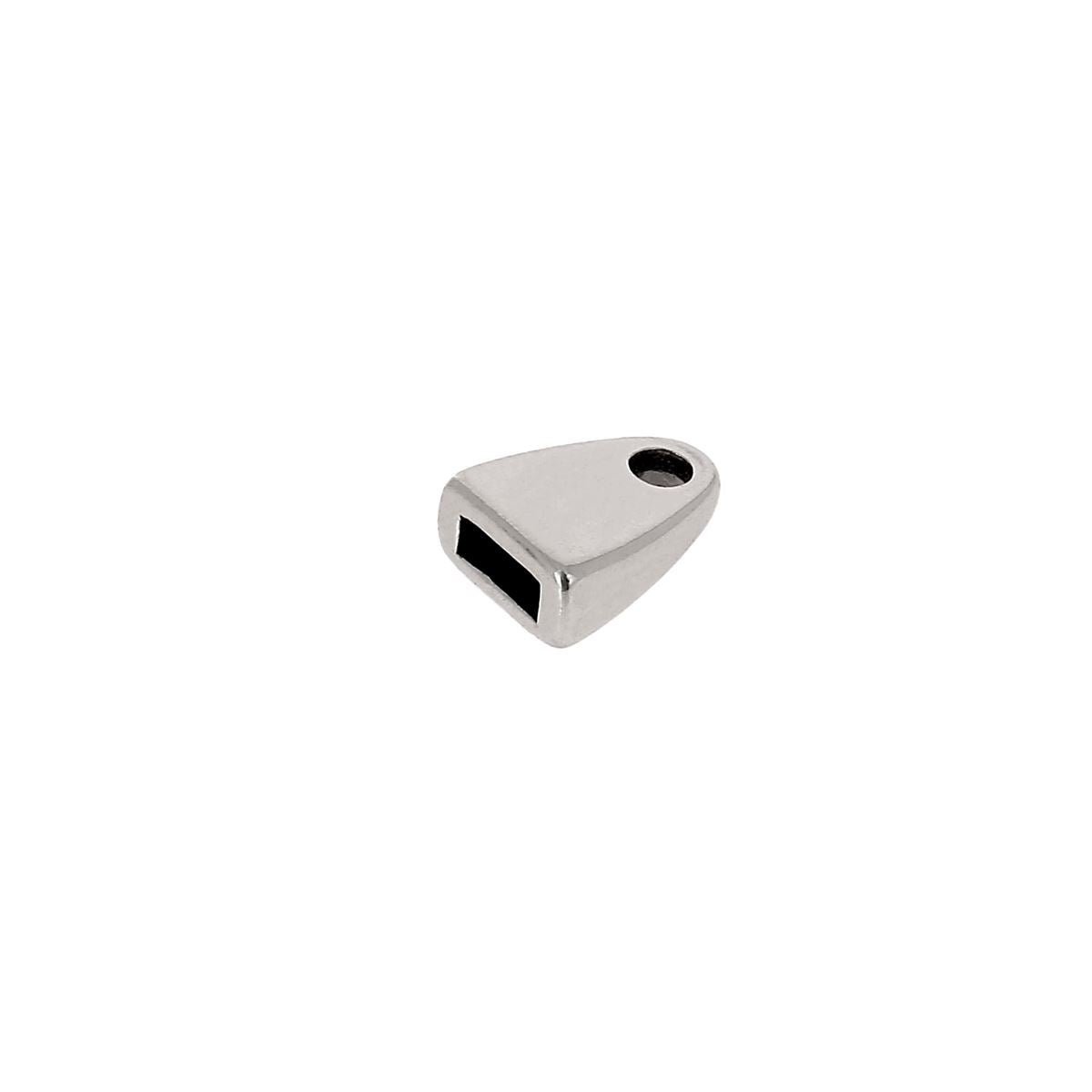Embout pour lacet plat de 5 mm, accessoire de marque Autres, en plastique noir pour renforcer les lacets.