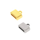 Embout en plastique pour lacet plat de 10 mm, accessoire de fixation, utilisé pour renforcer ou finir les lacets.