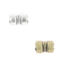 Fermoir bijou aimanté NOAH pour lacet rond de 5mm, création bijoux, fermeture pratique et élégante en métal.