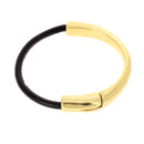 Fermoir aimanté pour demi-bracelet en lacet rond de 5 mm, création de bijoux, accessoire pour bijoux en métal.