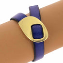 Fermoir passant bijou Lisa en laiton avec lacet plat de 10mm pour créations de bijoux, crochet, finition élégante