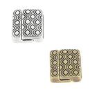 Fermoir bijou aimanté rétro pour lacet plat de 20 mm, création de bijoux, conçu par Autres.