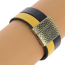 Fermoir bijou aimanté VORONOI avec lacet plat 20mm, création de bijoux, image montrant le fermoir en détail