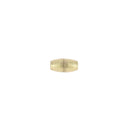 Fermoir bijou aimanté en laiton vieilli, cylindrique, pour lacet rond 3mm, création de bijoux élégante et pratique.