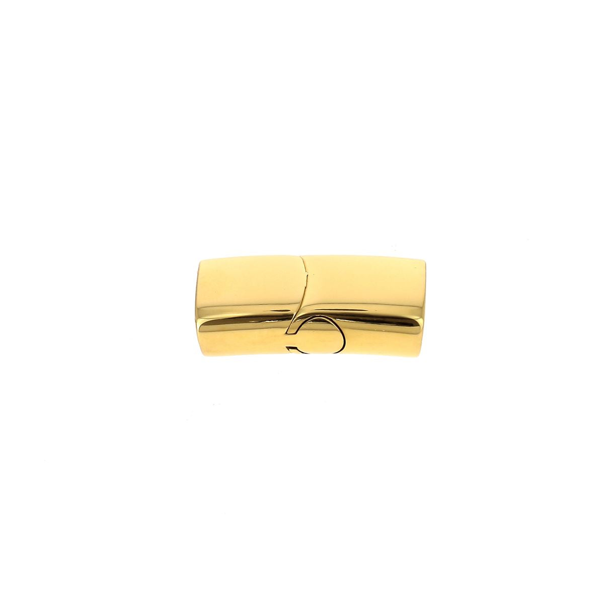 Fermoir magnétique en inox pour bracelet Régaliz, plaque or, 10x5mm, création de bijoux, fixation sécurisée pour bracelet.