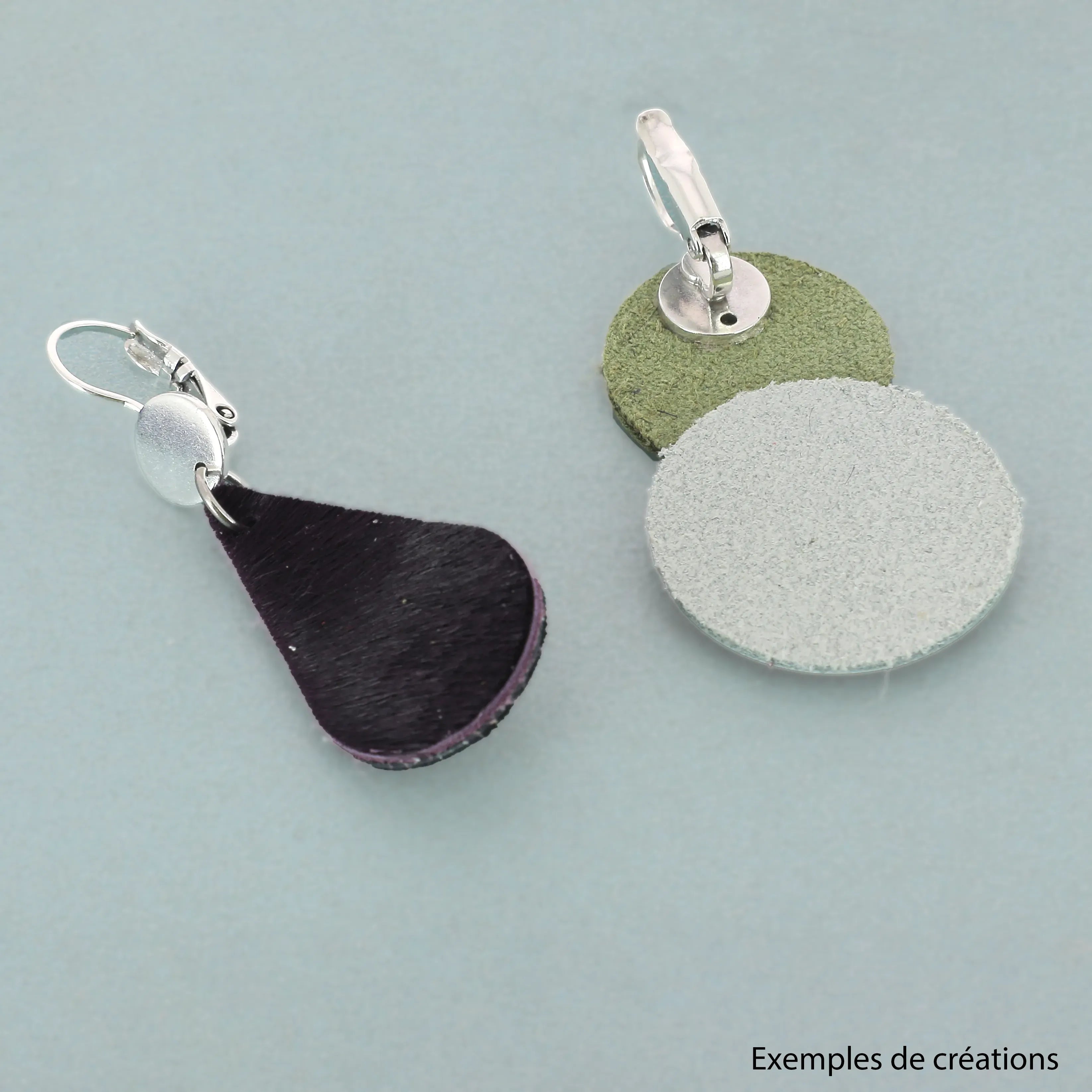 Fermoir dormeuse pour boucle d'oreille en accessoires, conçu pour fixer élégamment les boucles d'oreilles.