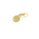Fermoir dormeuse pour boucle d'oreille en accessoires, fermeture en métal pour boucle d'oreille légère et élégante.