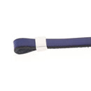 Embout fermoir bloquant pour bracelet en cuir ou porte-clé - Finition argent vieilli