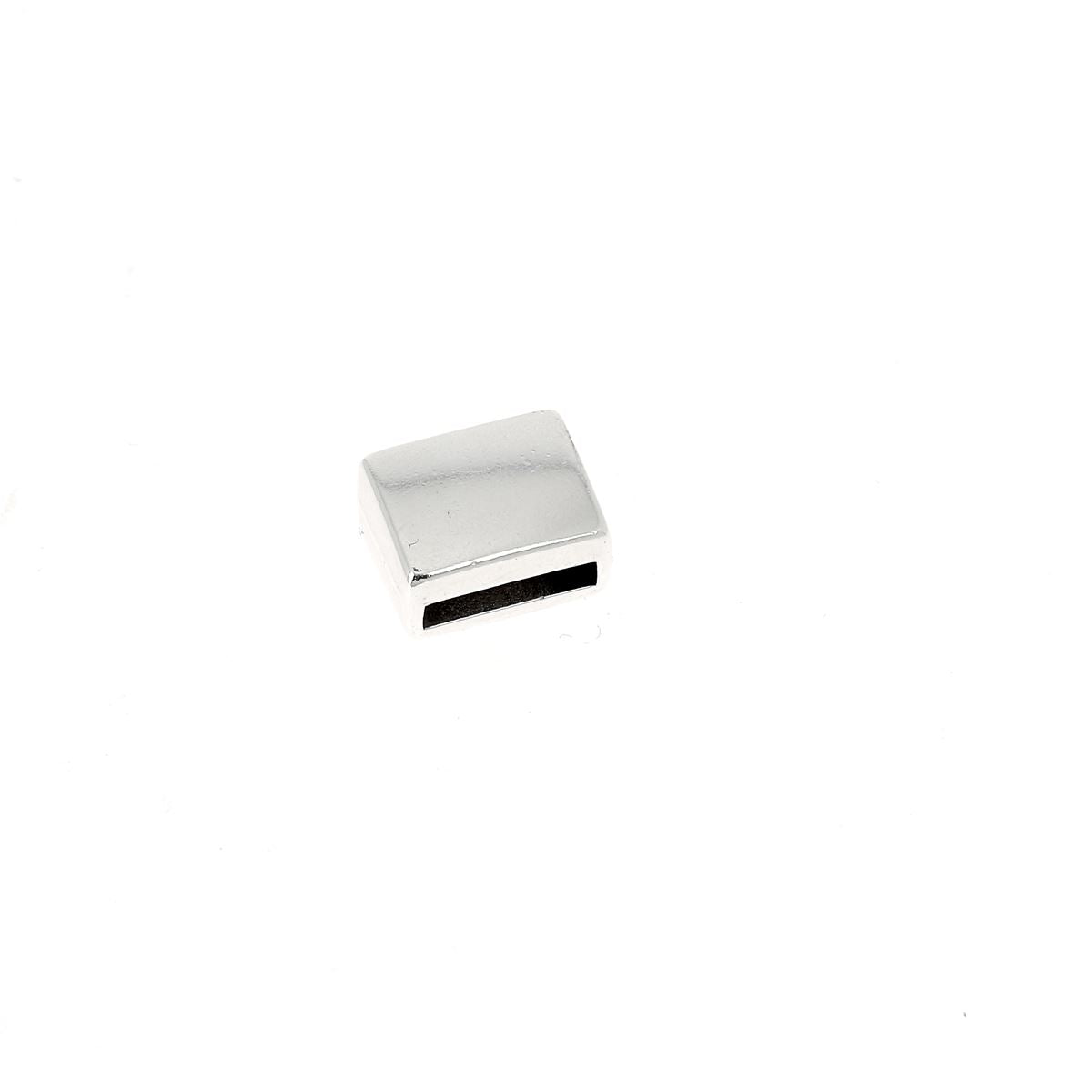 Embout de blocage pour fermoir bijoux - Finition argent bijoux - 10 mm