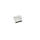 Embout de blocage pour fermoir bijoux - Finition argent bijoux - 10 mm