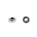 Charm coulissant pour décorer un bracelet, collier, foulard ou cordon en cuir Ø 5 mm