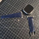 Formation Deco Cuir pour fabriquer un bracelet de montre en cuir, montre en cuir avec boucle, étape intermédiaire