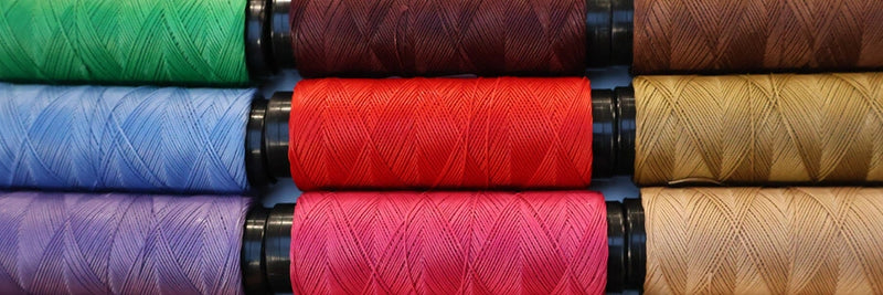 fil polyester tresse Deco Cuir couture