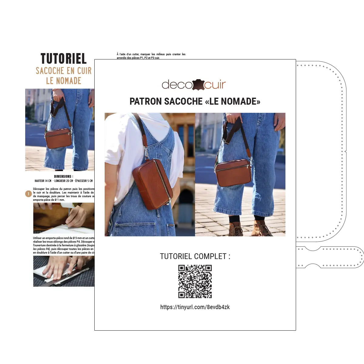 Tutoriel complet pour fabriquer une sacoche en cuir Le Nomade