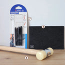 Kit d'outils Deco Cuir pour débuter le travail du cuir avec accessoires et formation en ligne, visible dans la photo.
