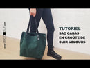 Atelier formation couture machine - Confectionnez votre sac cabas en cuir - Intermédiaire