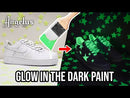 Vidéo Angelus : peinture phosphorescente dans le noir