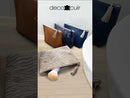 Vidéo Deco Cuir : tuto coudre une trousse en cuir