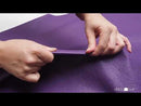 Grand morceau de cuir de vachette GRANITE - VIOLET