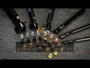 Vidéo : boutons de cols courts en laiton - C55