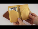 KA123 Q06 KitenCuir Porte Cartes double OR

