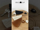 Vidéo Deco Cuir : fabriquez votre cloche à clés en cuir